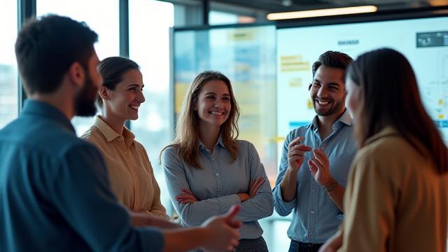 Comercial de marca vibrante