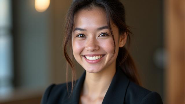 Retrato artístico de alta calidad